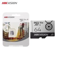 HIKVISION ไมโครการ์ด SD 32กิกะไบต์ V10 SDHC 64กิกะไบต์128กิกะไบต์ V30 SDHC บัตร TF A1การ์ดความจำแฟลชความเร็วสูงการ์ดสำหรับโทรศัพท์