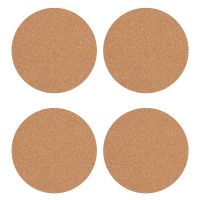 Self-Adhesive Cork Coasters,Cork Mats Cork Backing Sheets for Coasters and DIY Crafts Supplies (80, Round)