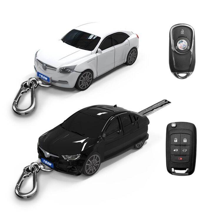 suitable-for-buick-yinglang-junyue-car-model-key-cover-sports-car-appearance-key-bag-fob-protection-cover-car-model-case