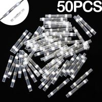 10/30/50PCS Solder Seal Wire Connectors Waterproof Heat Shrink Butt Connectors Electrical Wire Terminals Insulated Butt Splices Electrical Circuitry P