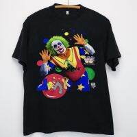 {High-end clothing} เสื้อยืดคอกลมพิมพ์ลาย Wwf มวยปล้ำสำหรับผู้ชาย Doink The Clown 90S หายาก39; S เสื้อพิมพ์ลายคอกลมแฟชั่นเก๋ๆสบายๆ