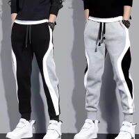 Spring Autumn Mens Sport Trousers Jogging Cargo Pants Casual Sweatpants Outdoor Splicing Joggers Sportwear