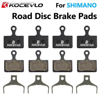 4 Pair Kocevlo Road Disc Brake Pads for SHIMANO Flat Mount Road Disc Caliper L03A R9170 R8070 7020