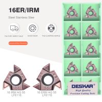 DESKAR 16ERM 16IRM 1.0ISO 1.5ISO 2.0ISO 2.5ISO 3.0ISO 11W 14W AG55 AG60 LF6118 carbide insert thread turning tool