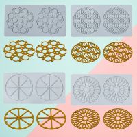 【hot】ஐ❀  Sugarcraft Silicone Pastry Dessert Decorating Mould Pattern Design Gumpaste Chocolate Fondant Mold