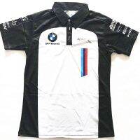 ∏☜✾ เสื้อโปโลแขนสั้น แบบแห้งเร็ว แฟชั่นฤดูร้อน สําหรับขี่จักรยานยนต์ Bmw