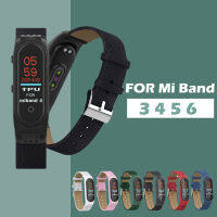 SinHGeY สำหรับ Xiaomi Mi Band 3/4 Mi 5/6สายหนัง TPU ฝาครอบซิลิโคนสายรัดข้อมือ