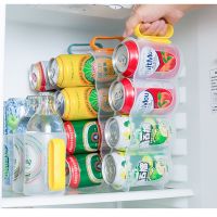 【CC】 Refrigerator Soda Can Organizer Rack Beer Wine Bottle Holder Shelves Storage