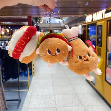 hot dog keychain doll ornament