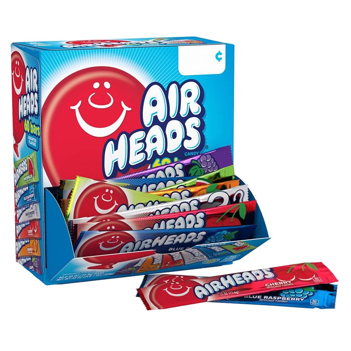 ขนมอเมริกา-us-airheads-candy-bars-variety-bulk-box-chewy-full-size-fruit-taffy-90-แท่ง-ราคา-1-590-บาท