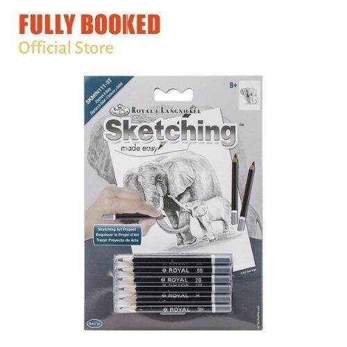 Royal & Langnickel Sketching Made Easy Mini Elephant & Baby Lazada PH
