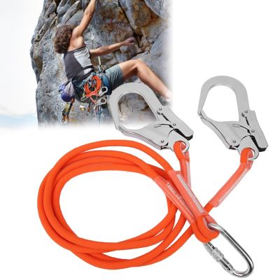 ♨✻☞ 1.6M Aerial Work Safety Belt Rope Outdoor Construction Insurance Protective Lanyard