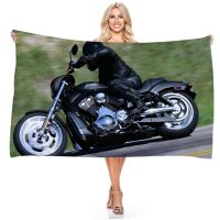 Motor Harley Quick Dry Beach Towel Microfiber Face Washcloth Swimming Surfing Bath Towels
