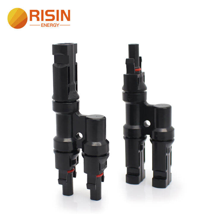 Factory Supply Risin Ce Ip Waterproof A Dc V Solar Pv Cable Joint Connector Mc For