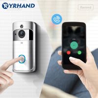 YRHAND Tuya Smart Home Door Bell Wifi Wireless Video Doorbell Camera 2-Way Intercom Motion Detection for Apartment Security