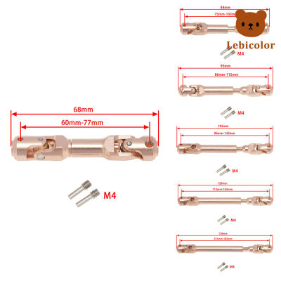 เพลาขับเหล็กรถ Rc เหมาะสำหรับตีนตะขาบรถ RC 1/2แกน SCX10 90046 AXI03007เรดแคทเตอร์อะไหล่ Gen8