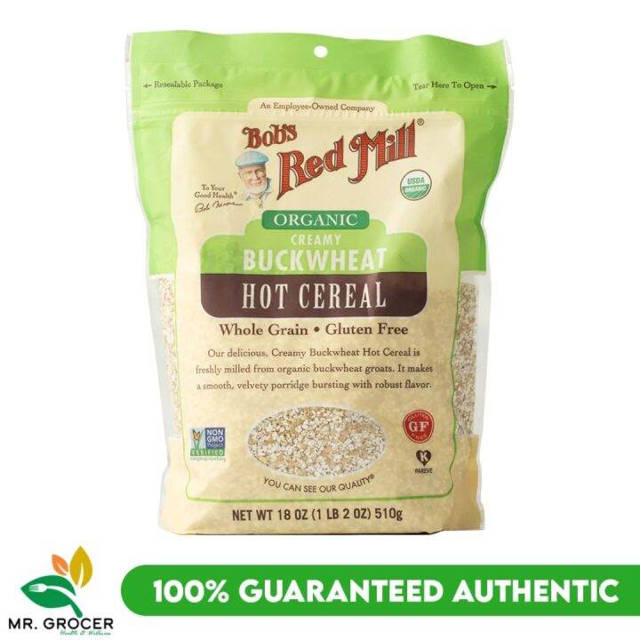 Bob's Red Mill Organic Creamy Buckwheat Hot Cereal 510g Lazada PH