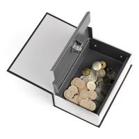 Piggy Bank English Dictionary Shaped Money Saving Box Safe Cash Coins Boxes With Keys Jewelry Lock-Up Storager For Kids Gifts