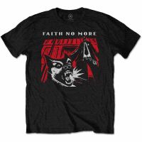 2023 New Faith No More T Shirt King For A Day Black Mens Classic Rock Band Tee