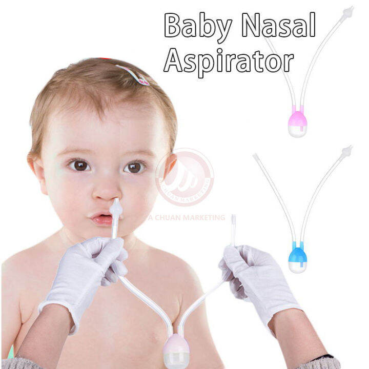 Nasal Aspirator Newborn Baby Safety Silicone Nose Cleaner Baby Booger