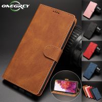 Leather Flip Wallet Case For Samsung Galaxy S23 S22 S21 S20 FE Lite S10 S9 S8 S7 Edge Note 20 10 9 8 Ultra Plus Phone Bag Cover