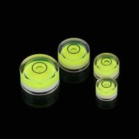 5pcs Round Bubble Level Mini Spirit Level Bullseye Level Measurement Instrument A(10x6mm) B(12x7mm) C(15x8mm) D(18x9mm) TOP