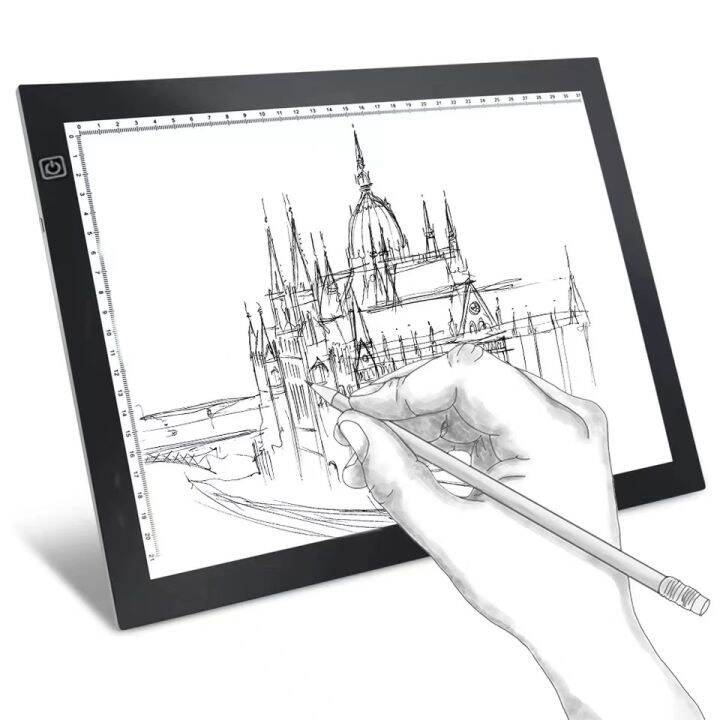 Ultra Thin Led Light Pad A4 Tracing Light Table, Portable Led Light Box
