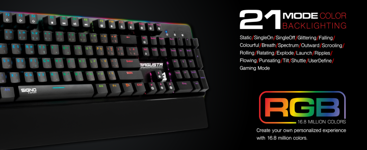 signo-kb-781-e-sport-magusta-gaming-red-switch-คีย์บอร์ดเกมมิ่ง-มาโคร-กันน้ำได้-ปุ่มบลูสวิตซ์