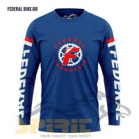 [In stock] 2023 design shirt (latest) clothes bike indo federal t- / bike t- / clothes gowes mountain bike folding gowes long mtb，Contact the seller for personalized customization of the name