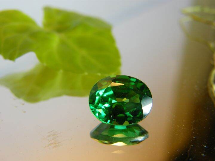 มรกต-1-เม็ด-cz-เพชรรัสเซีย-เนื้อแข็ง-พลอย-รูปไข่-green-emerald-lab-made-oval-shape-5x4-มม-mm-0-50-กะรัต-carats-1-เม็ด