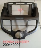 หน้ากากวิทยุ   กรอบหน้ากากวิทยุ  หน้ากากวิทยุรถยนต์  HONDA ODYSSEYปี 2004-2009 สำหรับเปลี่ยนจอ Android 10"