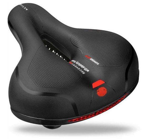 Bicycle Big Bum Cushion Saddle Seat Mountain Bike Seat Wide Butt Thick