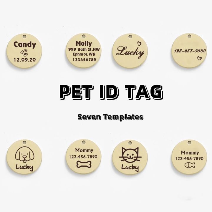 Custom Pet Tags, Personalized for Dogs & Cats - LuckyPet