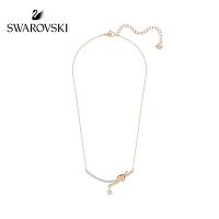 สร้อยคอ swarovski lifelong hrt twisted love ออกแบบโรแมนติกสําหรับผู้หญิง