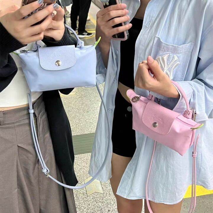 french-longchamp-bag-mini-female-bag-hand-bag-messenger-bag-mini-portable-dumpling-bag-mini-mobile-phone-coin-purse