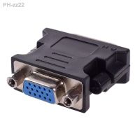 NEW DVI to VGA Adapter Converter DVI 24 5 Pin Male to VGA Female Video Converter For Projector Computer PC