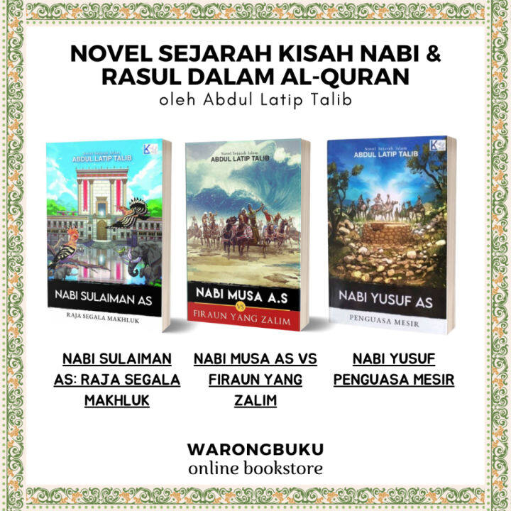 Abdul Latip Talib - Kisah Nabi Dalam Al-Quran (2023) | novel sejarah ...