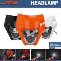 JFG Racing ใหม่ Universal ไฟหน้ารถมอเตอร์ไซค์แบบ LED โคมไฟหน้าสำหรับ KTM SX XC EXC EXCF หกวัน MX จักรยาน Enduro Dirt