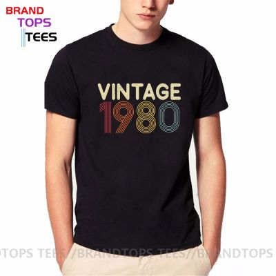 FatherS Birth Day Thanksgiving Gift Tee Tops Novelty Retro 80S Clothing Vintage 1980 T Shirt Fashion Born In 1980 T-Shirt