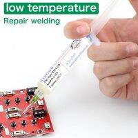 ✆№№ Lead Free Low Temperature Solder Paste Soldering Cream RMA-218 Rosin Flux Pen Low-Solid Cleaning-free DIY Power Welding Pen