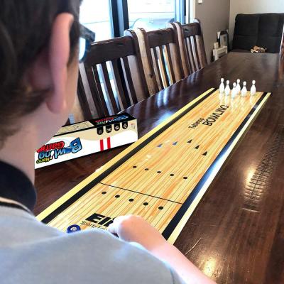 ของเล่นเกมกระดานลูกโบว์ลิ่งตั้งโต๊ะขนาดเล็กสำหรับเกมสำหรับเด็กฝึกใช้ในบาร์และโรงเรียนปาร์ตี้ครอบครัว