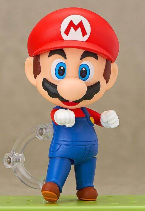 nendoroid-mario-ของเล่นในตลาด10cm-ของเล่นตุ๊กตาขยับแขนขาได้ตุ๊กตา-pvc-393-kwaii-สำหรับของขวัญวันเกิดเด็ก