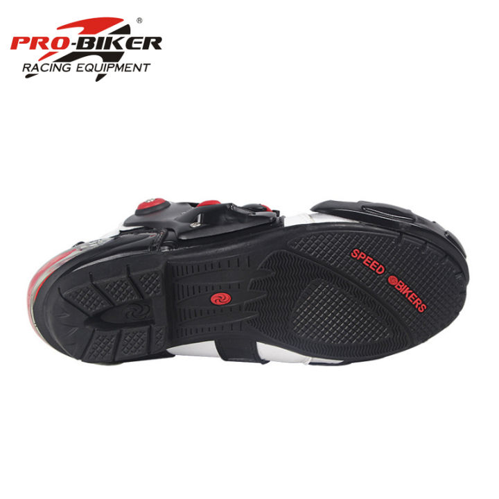 pro-biker-ไมโครไฟเบอร์วิบากรองเท้าขี่รถจักรยานยนต์แข่งรองเท้าป้องกันรองเท้าข้อเท้า-anticollision-ลื่นรองเท้ารถมอเตอร์ไซด์