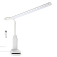 LED Desk Lamps Eye Protection 5W Stepless Dimmable USB Reading Lamp Touch Sensor Control 24 LED Table Lamp