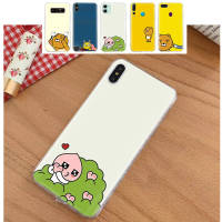 โปร่งใส ซิลิโคน อ่อนนุ่ม เคสโทรศัพท์ หรับ Samsung A34 M52 A04 M30S A23 M23 M53 M21 A54 M30 A40S A9 A14 A04S M33 Plus TPU ปก TG-292 Kakao Friends