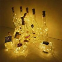 10/20/30LEDs Cork Wine Bottle Light Led Light Garlands Christmas Decorations for Home 2022 Happy New Year 2023 Holiday Lighting