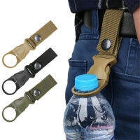 Webbing Molle กระเป๋าเป้สะพายหลังหัวเข็มขัด Carabiners แนบ Quickdraw ขวดน้ำไม้แขวนเสื้อผู้ถือกลางแจ้งตั้งแคมป์เดินป่าปีนเขา Accessories