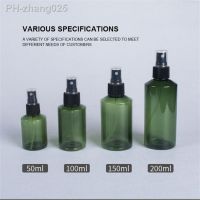 50/100/150/200 ML Spray Bottle Portable Green Plastic Sprayer Bottle Refillable Travel Perfume Bottle Empty Cosmetic Containers