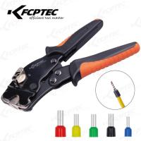 Tubular Terminal Crimping Tools Adjust Knob Control Crimping Size Pre-insulated Terminals Electrical Clamps Tube Handtool parts Accessories