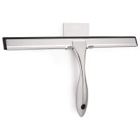 All-Purpose Shower Squeegee for Shower Doors, Bathroom, Window and Car Glass - Stainless Steel, 10 Inches